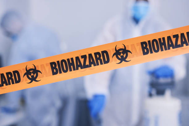 Professional Biohazard technician working in Springvale, ME